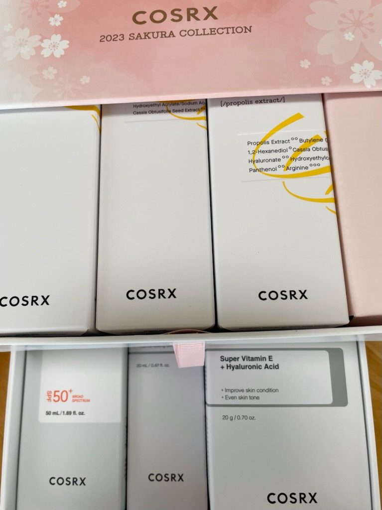 COSRX 桜コレクション レチノール ビタミンC23